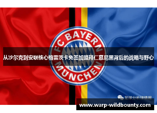 从沙尔克到安联核心格雷茨卡免签加盟拜仁慕尼黑背后的战略与野心